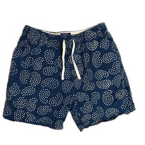 J Crew | Men's 6" Dock Shorts in Paisley Block Print Size Small